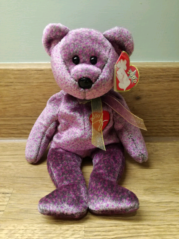 beanie baby signature bear 2000